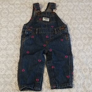 Baby Girl's size 6months Osh Kosh Bgsosh Overalls